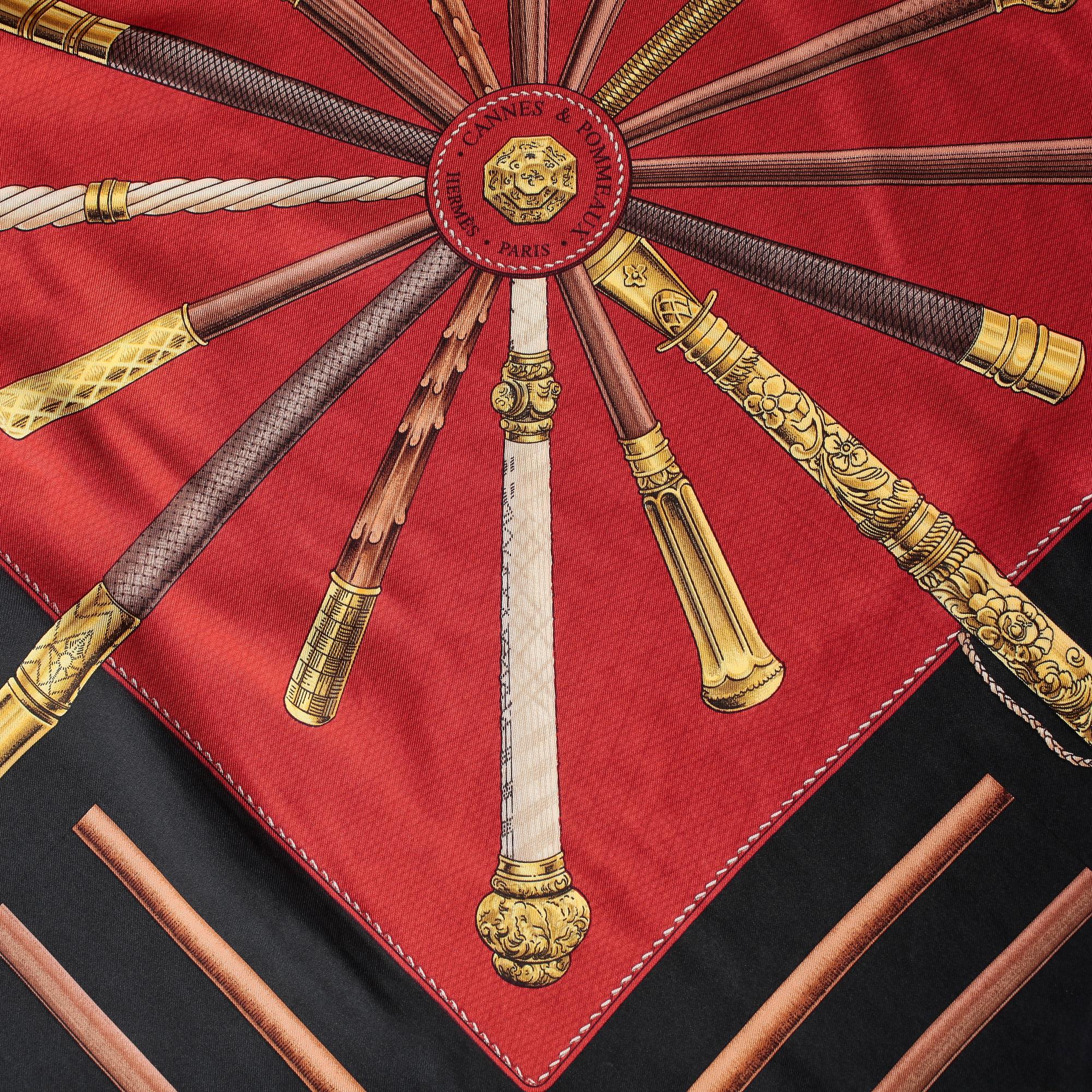 SCARF, "Cannes & Pommeaux", Hermès.