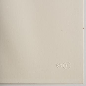 Roy Lichtenstein, "Mirror #4" from Mirror Series.