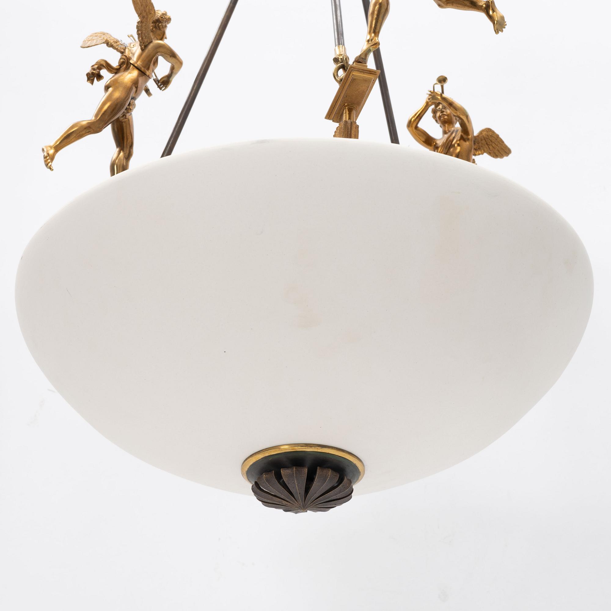 Taklampa, 1900-talets andra hälft.