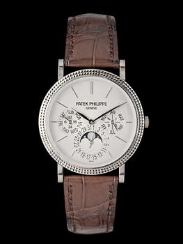 PATEK PHILIPPE, 'Grand Complication', automatisk, kalender med månfas, vitguld, 2009.