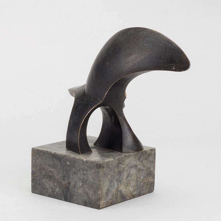 CHRISTIAN BERG, sculpture bronze dated 1962.