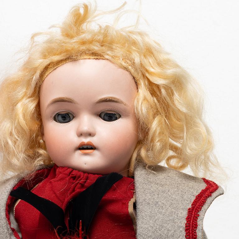 Dolls, 2 pcs, including Kling 377, Germany, early 20th century.