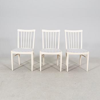 Carl Malmsten, matbord samt stolar 6 st "Herrgården" Bodafors senare delen av 1900-talet.