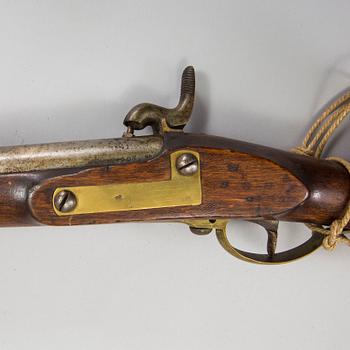 A percussion-lock rifle mid 1800s.