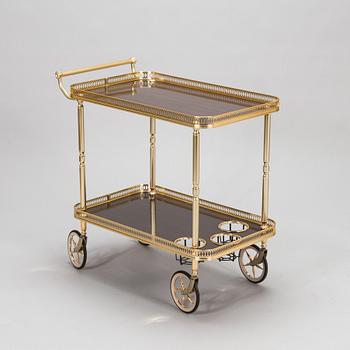 A 1970s serving trolley.