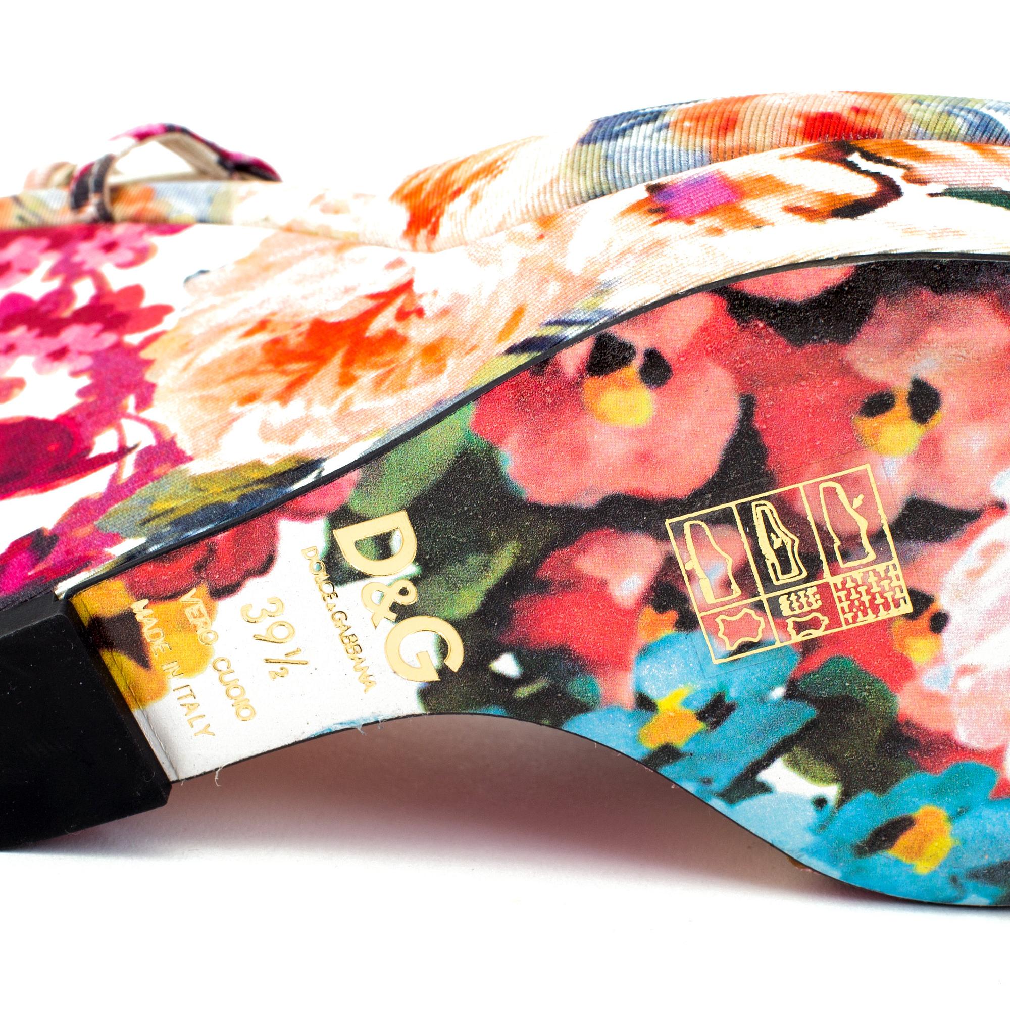 SKOR, Dolce Gabbana, storlek 39 1/2.