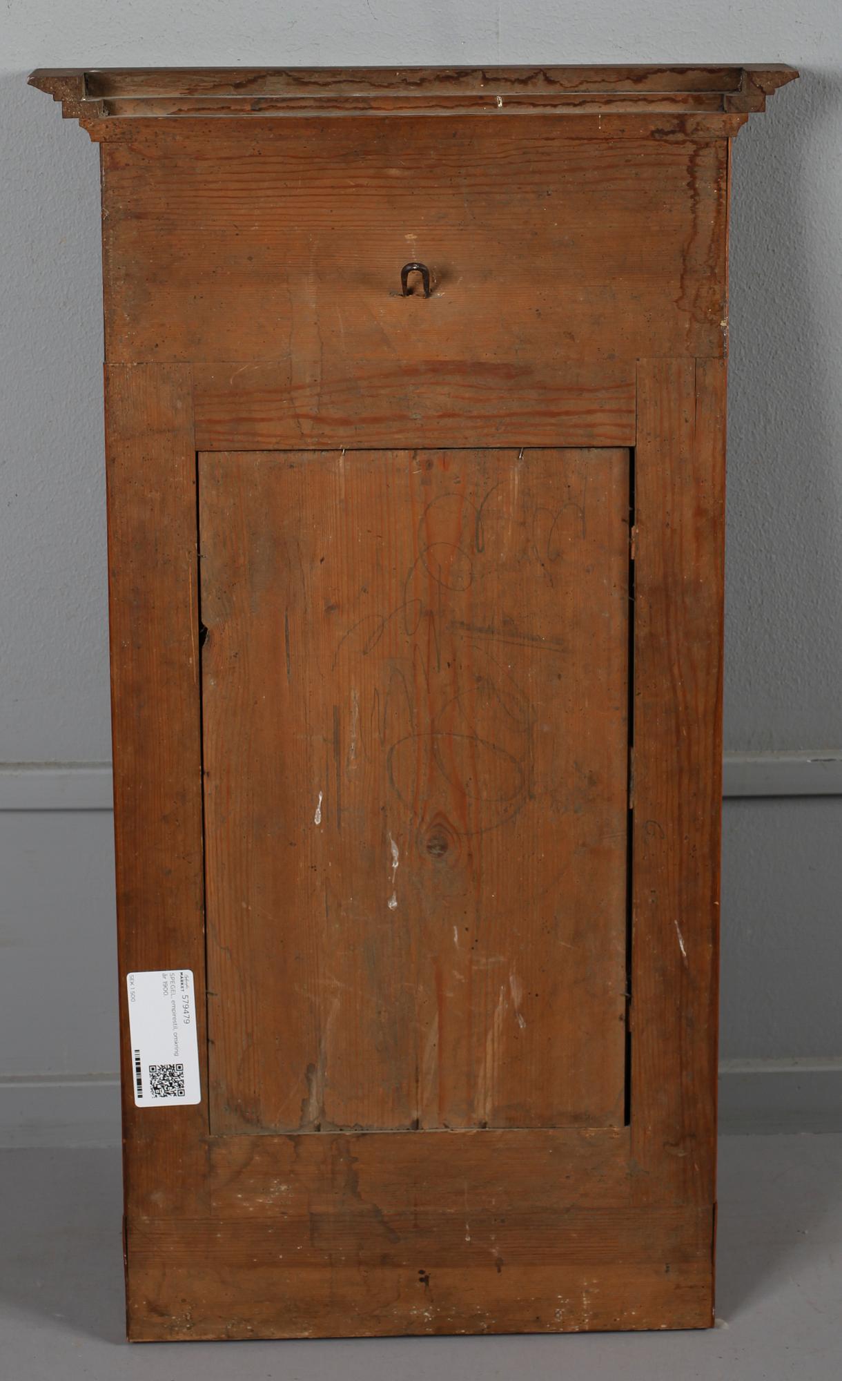 SPEGEL, senempire, Faluns Hallstämpel, 1800-talets mitt.