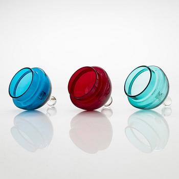 Helena Tynell, "Pomona", 3 st, Riihimäki Glasbruk.