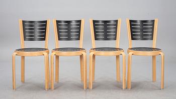 STOLAR, 4 st, design Magnus Olesen. Danmark.
