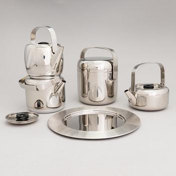 TIMO SARPANEVA, 5-piece stainless steel serving dishes for Opa Ltd.