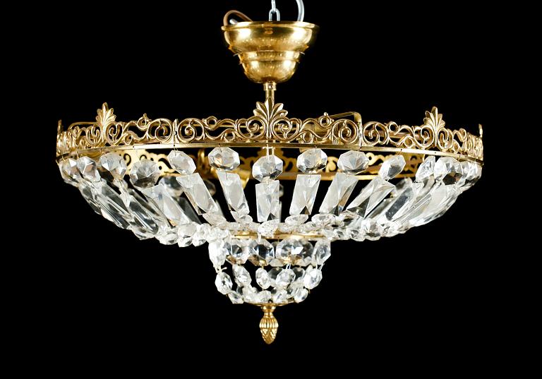TAKPLAFOND, Reijmyre, 1900-talets mitt. Höjd ca 30 cm.