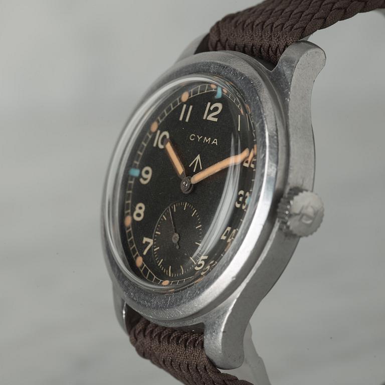 CYMA, "Military", armbandsur, 38 mm,
