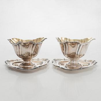 Kastikemaljoja, 2 kpl,  Tanska 1930-luku.