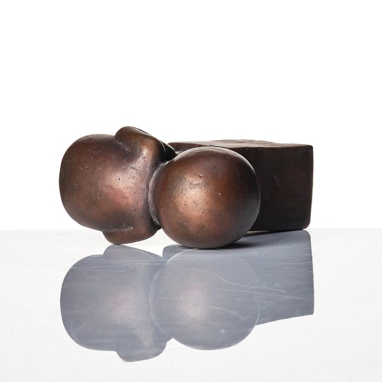 Lisa Larson, skulptur, "Myran", brons, Scandia Present, ca 1978, no 362.