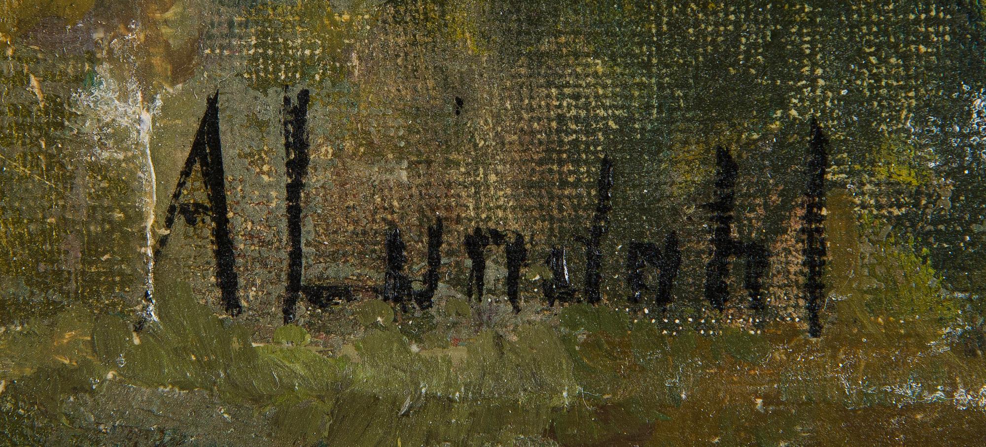 Amelie Lundahl, Metsämaisema.