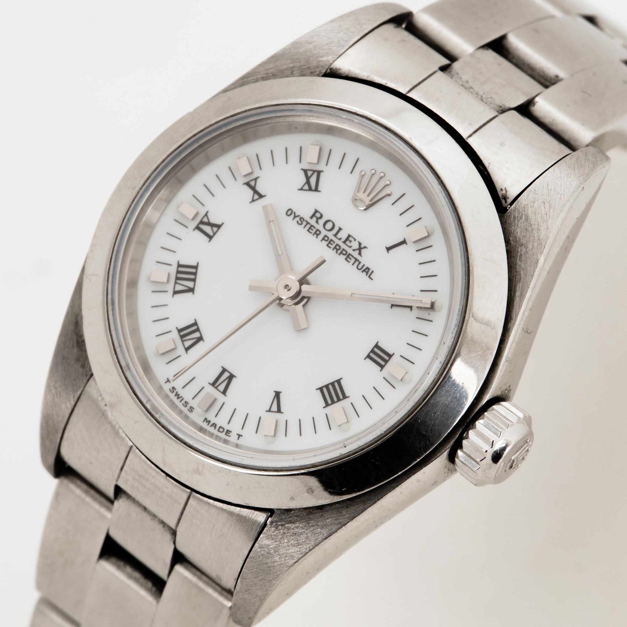 Rolex, Oyster Perpetual, armbandsur, 25 mm.