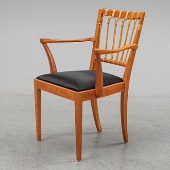JOSEF FRANK, karmstol modell 1165, Firma Svenskt Tenn.