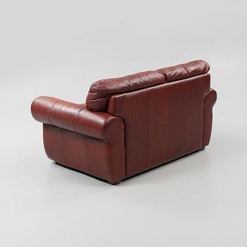 SOFFA, läder, 1900-talets andra hälft.