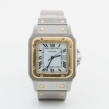 CARTIER SANTOS armbandsur, 29 x 28 (41) mm.