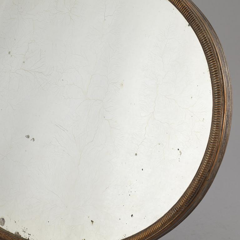 A argent hache table top, England, circa 1900.