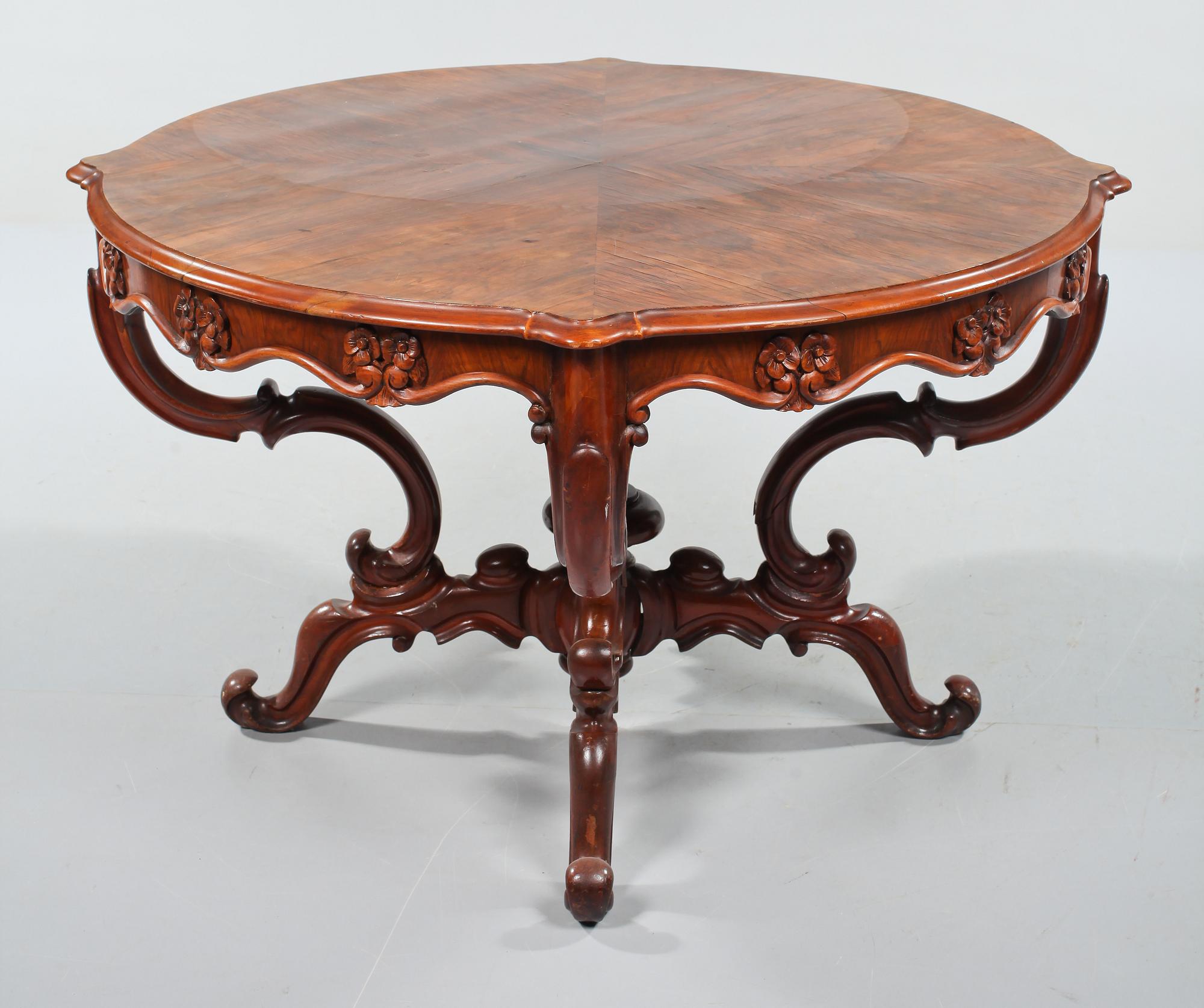 SALONGSBORD, nyrokoko, 1800-talets andra hälft.