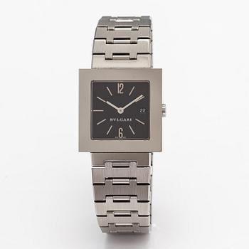 Bulgari, Quadrato, wristwatch, 29 x 29 mm.
