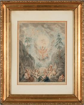 ELIAS MARTIN, etsningar, 2 st.