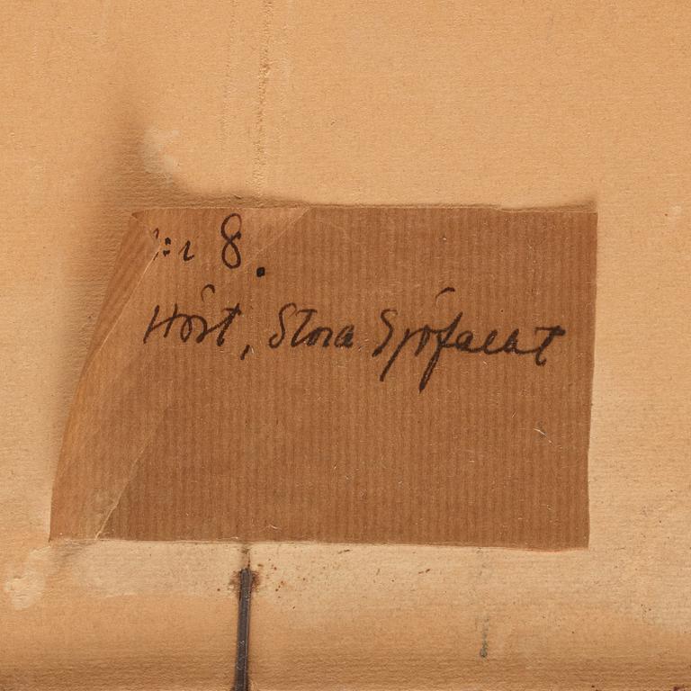Helmer Osslund, "Höst, Stora Sjöfallet".