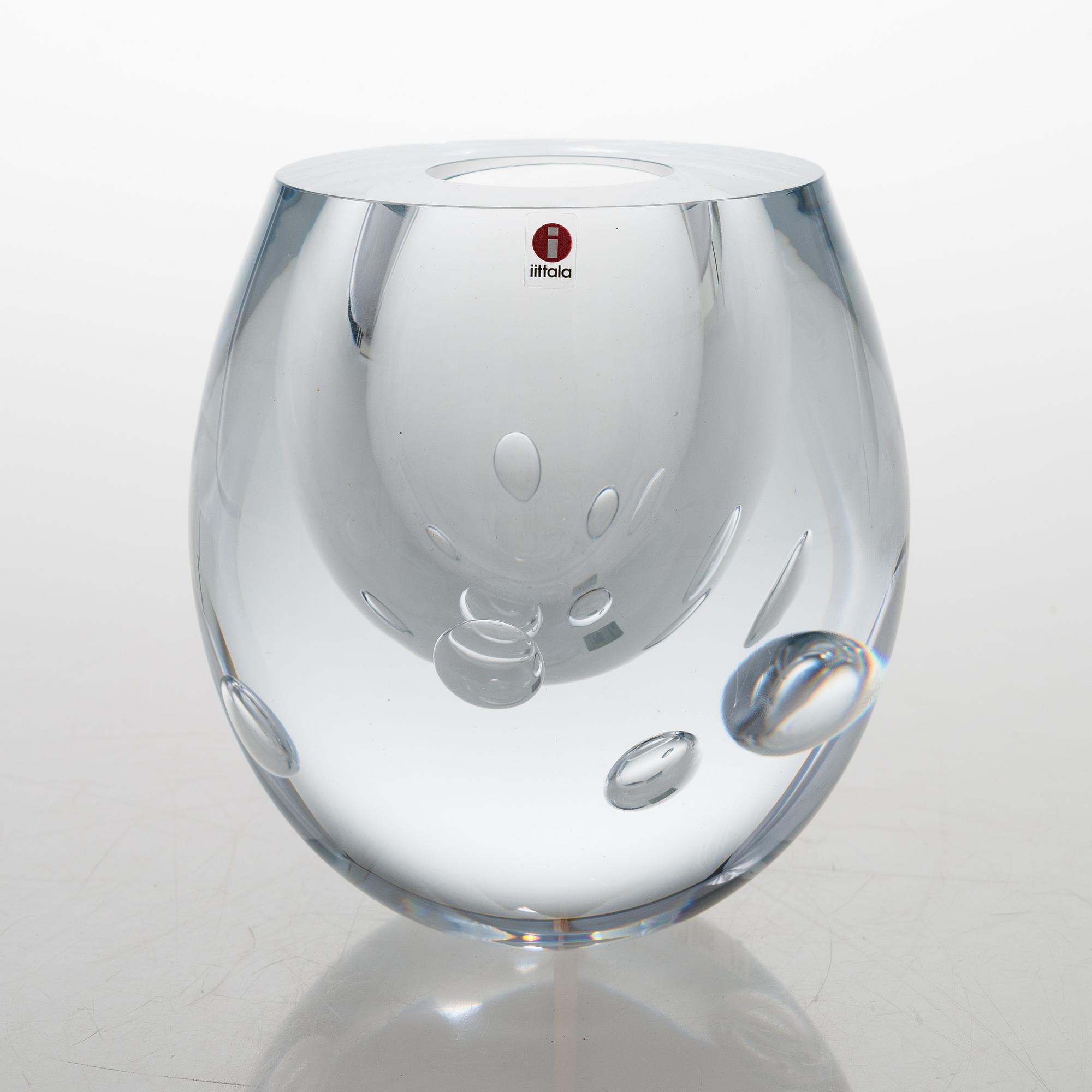 TIMO SARPANEVA, a 'Claritas' glass sculpture signed Timo Sarpaneva Iittala 2019.