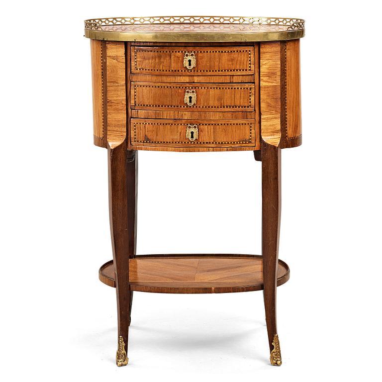 A Louis XVI late 18th century table by Charles Topino (master in Paris 1773-1789).