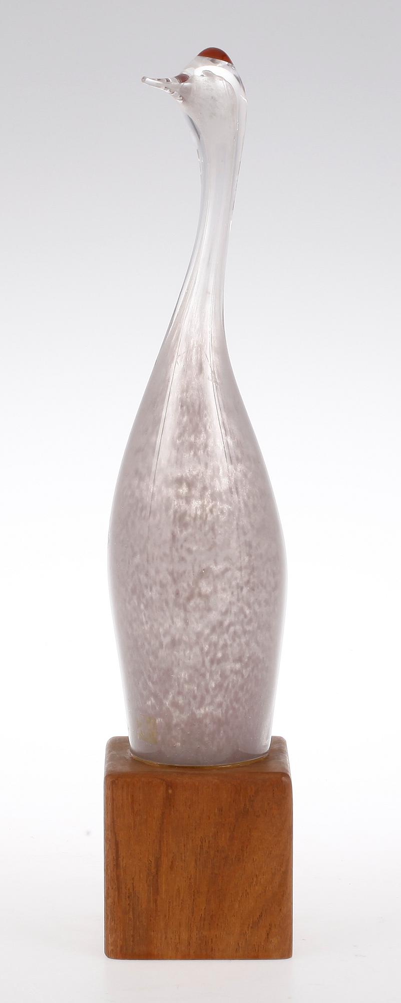 FIGURIN, glas, Vicke Lindstrand, Kosta.