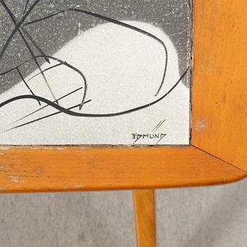 Coffee table Tidaholm furniture factory 1950s.