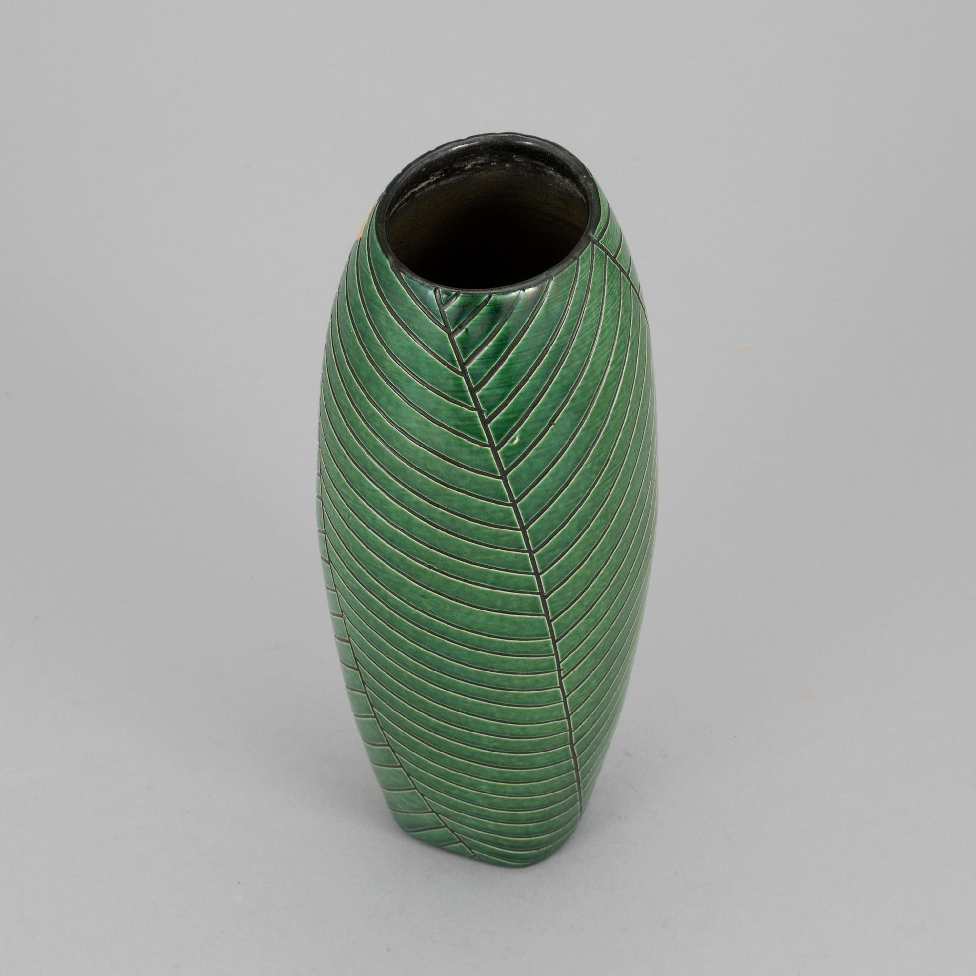A vase by Ingrid Atterberg for Upsala Ekeby, produced from 1958 thru 1959.