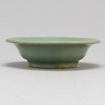 A celadon dish, Ming dynasty, (1368-1644).