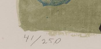 Madeleine Pyk, Komposition med stad i fonden.