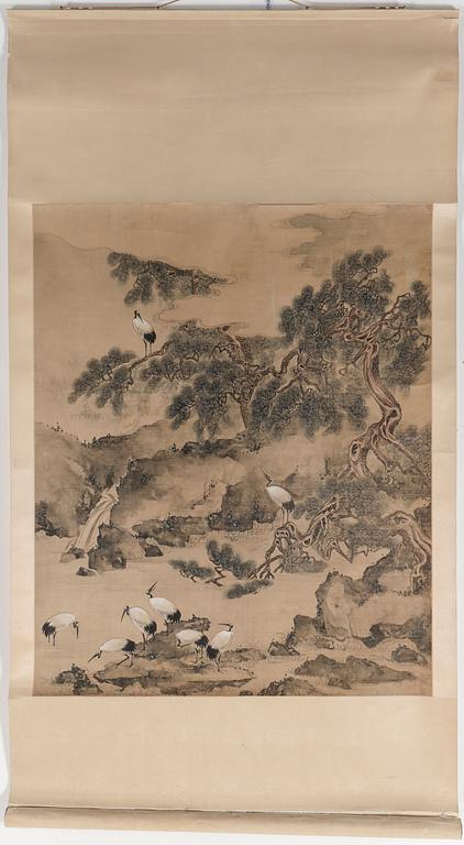 RULLMÅLNING, Kina omkring år 1900.