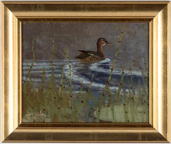 HARALD WIBERG, oil on panel, signed and dated -51.