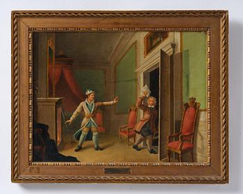 Pehr Hilleström, "K: Carl VIII och Sturen".