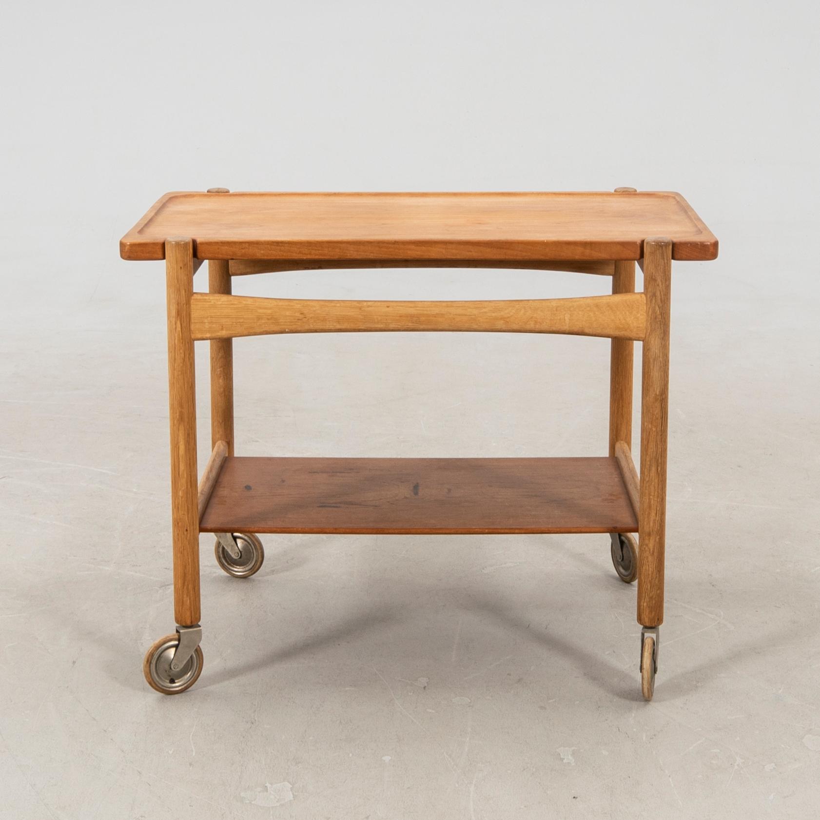 Hans J Wegner, serveringsvagn, Andreas Tuck, Danmark, 1900-talets mitt.