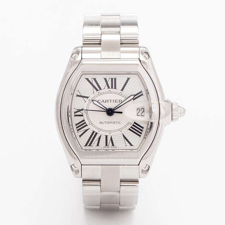 Cartier, Roadster, wristwatch, 38 mm.