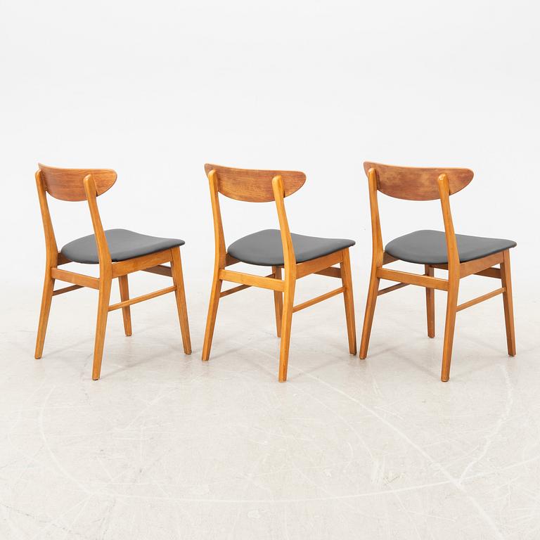 Chairs, 6 pcs, Farstrup, Denmark, 1960s.