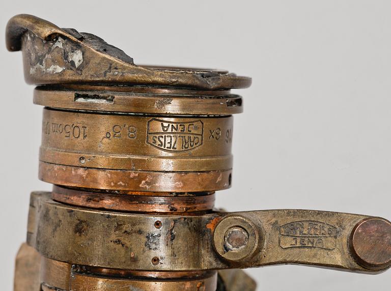 KANONSIKTE, mässing, troligen tyska flottan. 1940-tal.