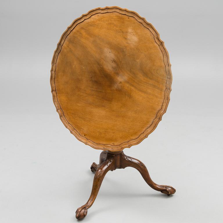 FÄLLBORD, sk bird cage England, 1700-tal.