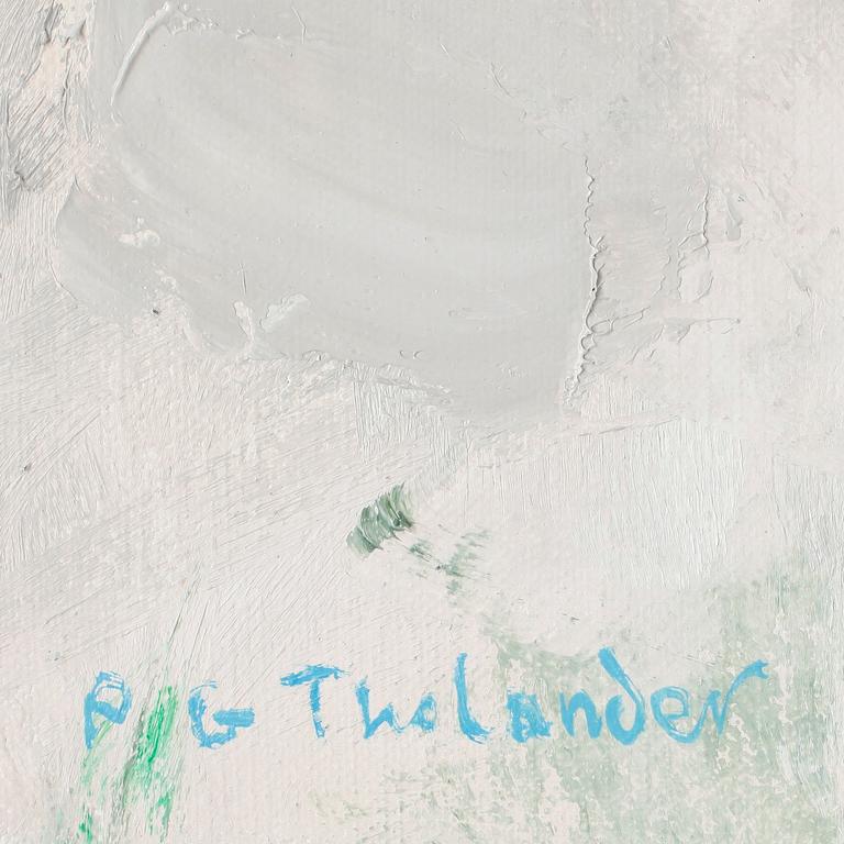 PÄR GUNNAR THELANDER, blandteknik, signerad.