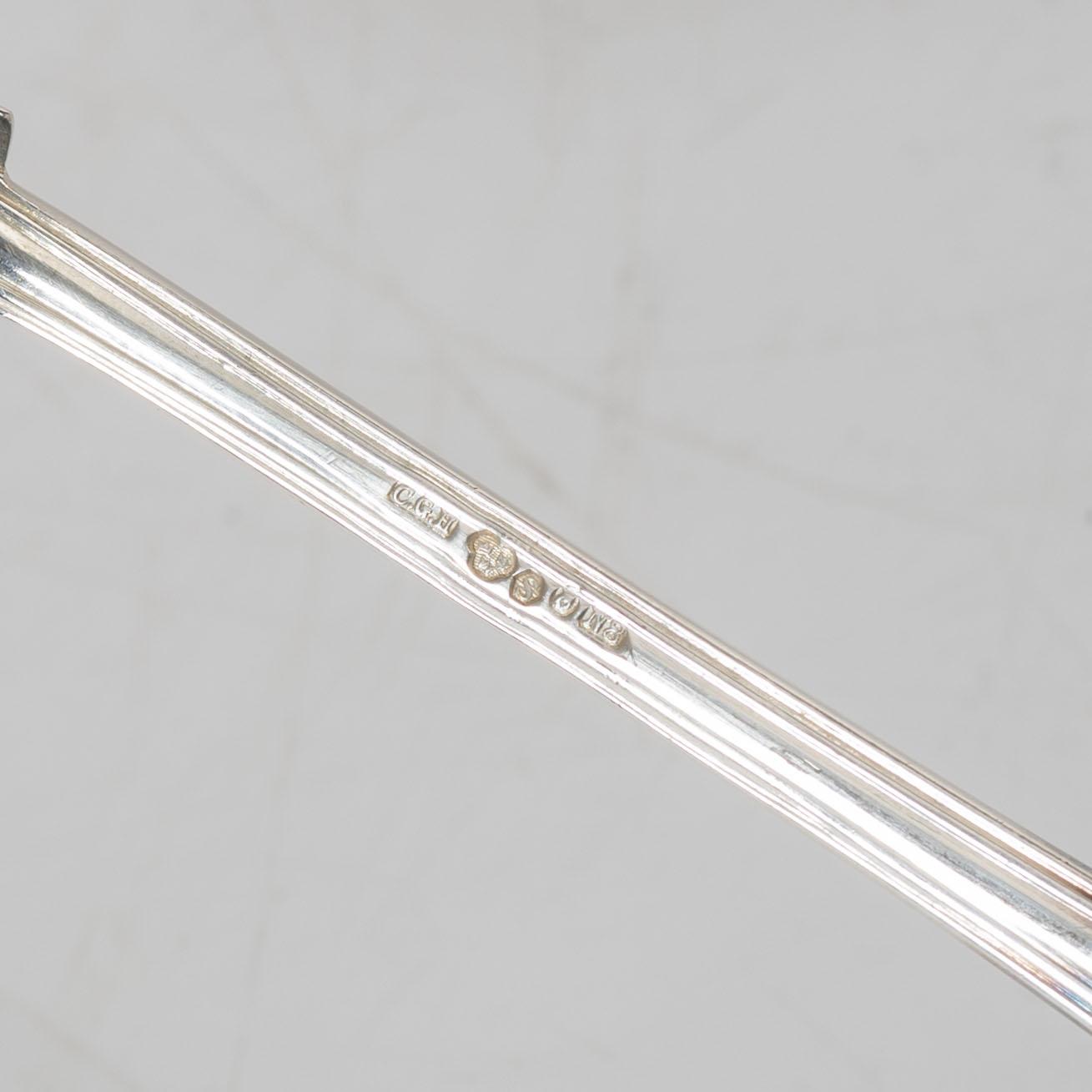 A Swedish silver sugarbowl, marks of Gustaf Folcker, Stockholm 1829.