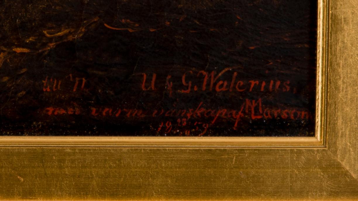 MARCUS LARSON, SKEPP I SOLNEDGÅNG.