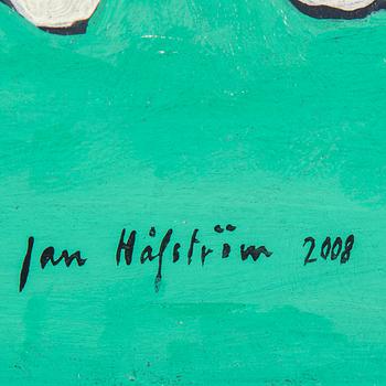 JAN HÅFSTRÖM, olja på pannå signerad Jan Håfström och daterad 2008.