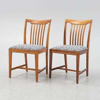 Svante Skogh, eight 'Vindö' chairs, Balders Snickeri, Vaggeryd, Sweden, second half of the 20th century.