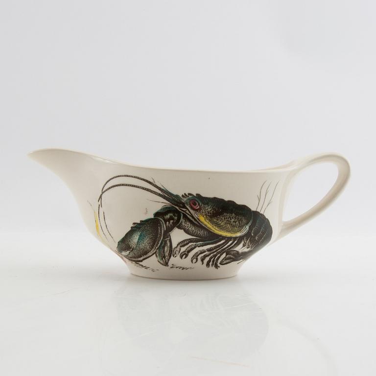 Service 8 pcs "Fish" Johnson Bros England, ironstone, first half/mid 20th century.