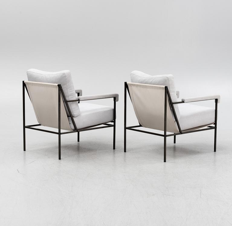 Jonas Ihreborn, a pair of 'Seventy Five' easy chairs.